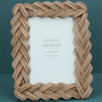 Gisela Graham Woven Rattan 5x7 Picture Frame