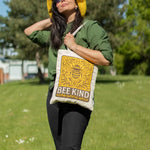 Bee Kind Cotton Tote Bag