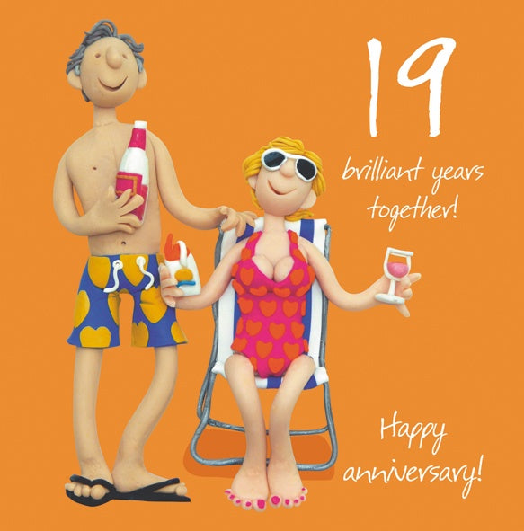 Anniversary Card | 19 Years