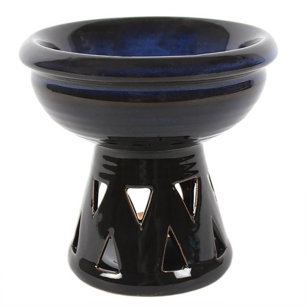 Deep Bowl Blue Oil Burner & Melt Warmer