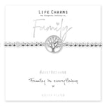 Family is everything Life Charms bracelet at Under the Sun Southend stockist
