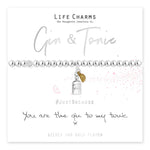 Gin and tonic Life Charms bracelet at Under the Sun Southend stockist