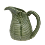 Green Fern Leaf Jug