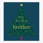 Happy Christmas Brother Christmas CardEVX10