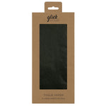 Plain Tissue Paper. 4 Sheets- BLACK