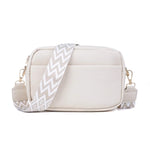 Stone Colour Vegan Leather Camera Bag at Under the Sun Southend