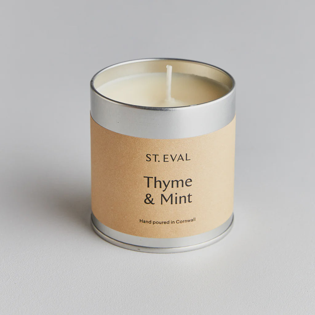 Thyme & Mint St Eval Candle Tin