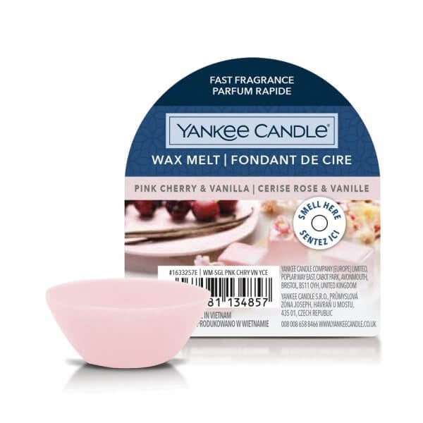 Yankee Wax Melt | Pink Cherry & Vanilla