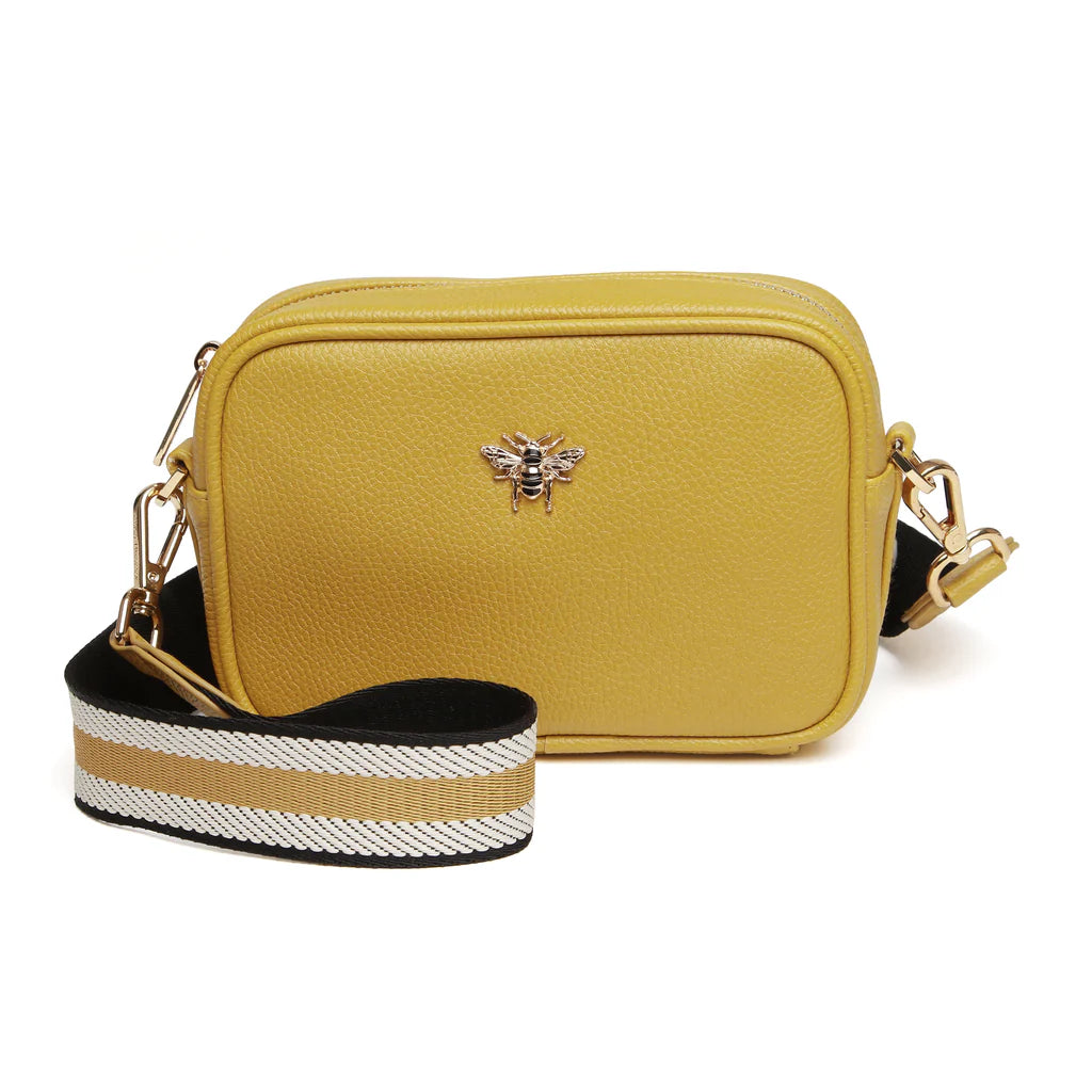 Alice Wheeler Ochre Mini Mayfair Cross Body Bag