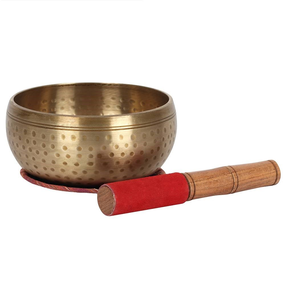 Brass Tibetan singing bowl to buy at Under the Sun, Southend