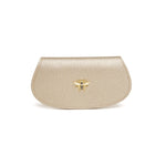 Alice Wheeler Bronze Colour Glasses Case with Bee Logo