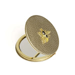 Alice Wheeler Bronze Colour Round Compact Mirror – view 2