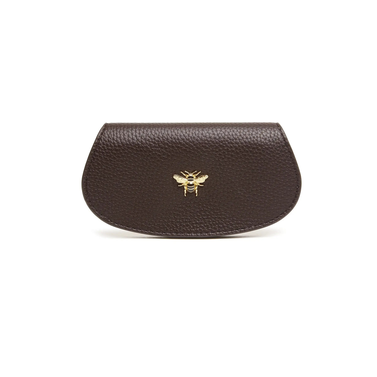 Alice Wheeler Chocolate Brown Glasses Case AW6190 - front view