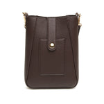 Alice Wheeler Crossbody in Chocolate – view 2