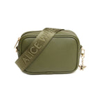 Alice Wheeler Cross Body Soho Bag in Olive Green– view 1