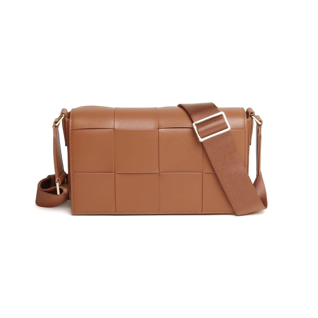 Tan Lisbon Crossbody Bag