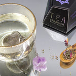 Raw Gemstone Tea Strainer | Amethyst Cluster