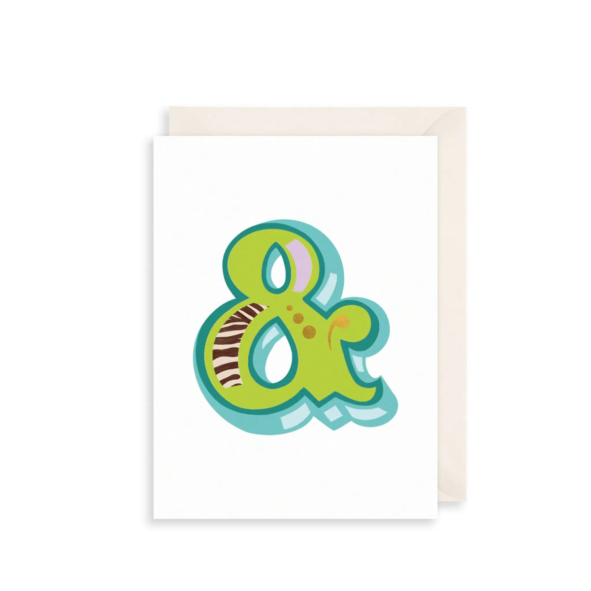 Fairground Style Alphabet Letter Card A-Z