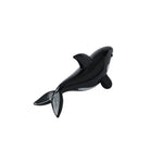 Artisan Glass Orca Killer Whale Ornament