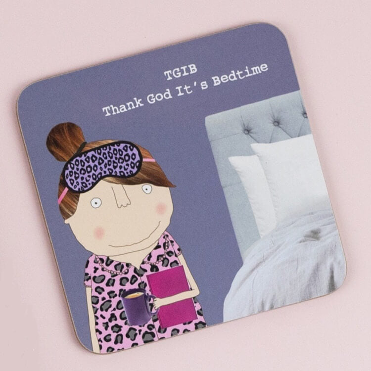 It’s Bedtime Coaster | Rosie Made a Thing