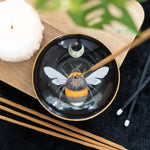 Forest Bee Ceramic Incense Stick Holder
