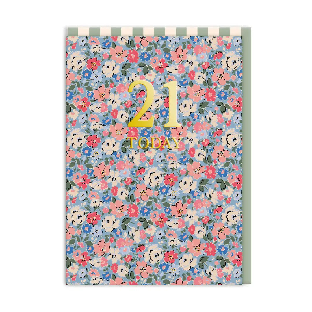 Cath Kidston 21 Today Birthday Card