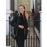 Park Lane Black Ebony Shggy Scarf SC1906