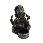 Black SittingGaneshTealight Holder