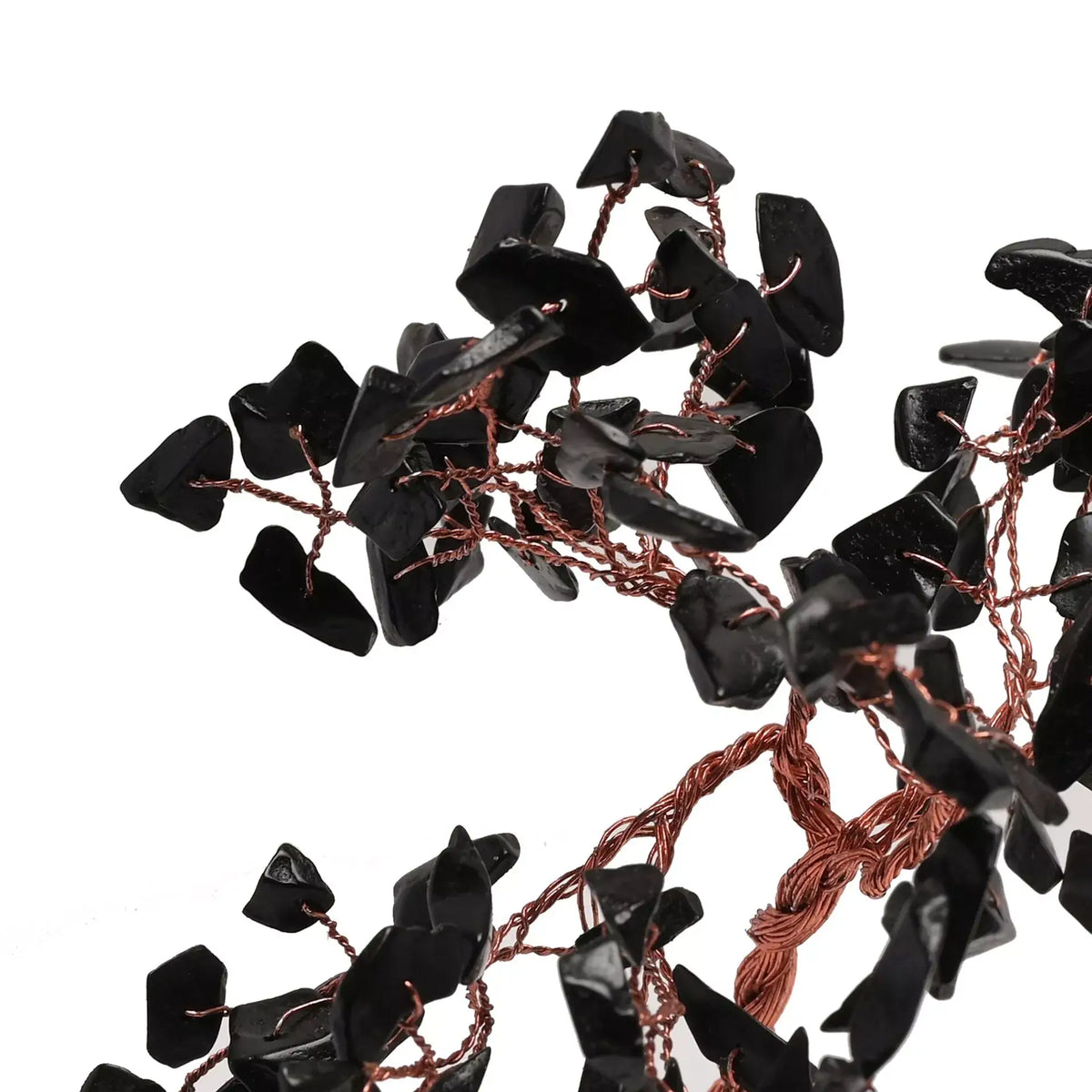 Black Tourmaline Gemstone Tree 120 Stones