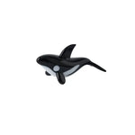 Artisan Glass Orca Killer Whale Ornament