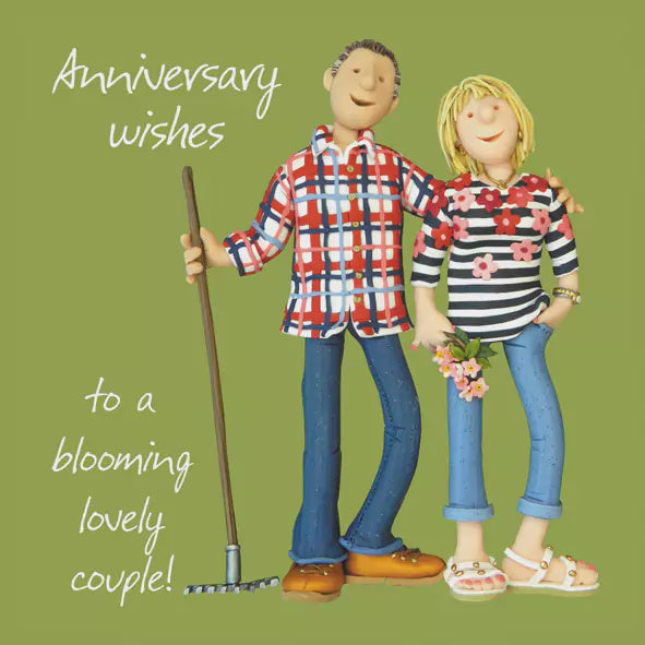 Blooming Lovely Couple Anniversary Card ESB391