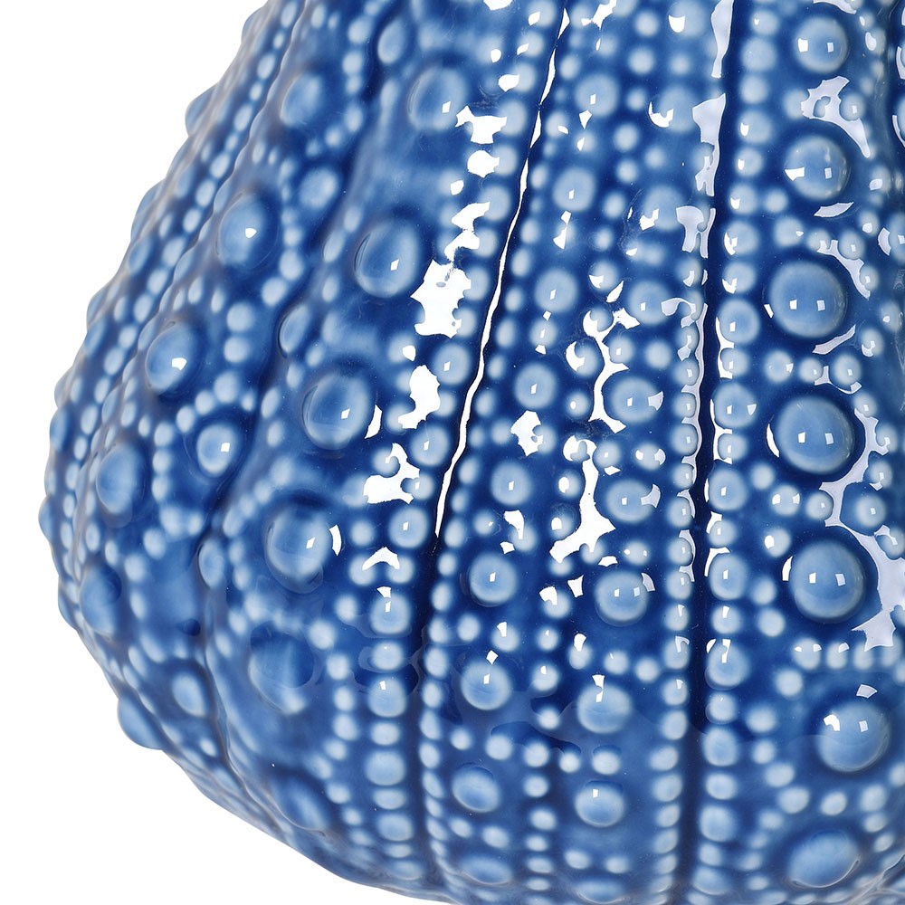 Blue Sea Urchin Ceramic Jug