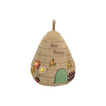 Brown Bee Happy Beehive Doorstop