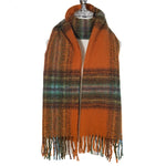 Park Lane Burnt Spice Tartan Scarf SC1806