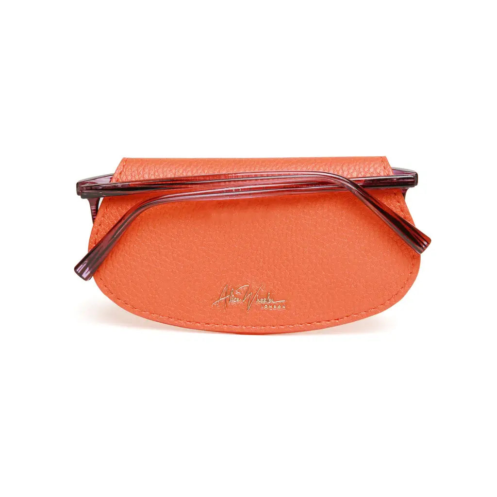 Orange Glasses Case by Alice Wheeler