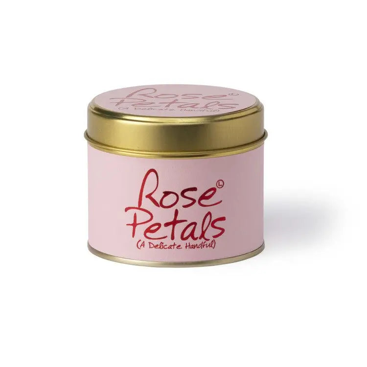 Lily-Flame Candle Tin | Rose Petals