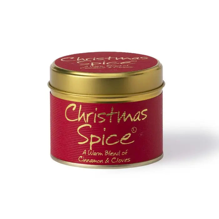 Lily-Flame Candle Tin | Christmas Spice