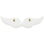 White Glitter Wall Hanging Angel Wings