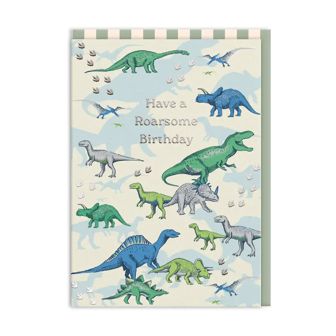 Cath Kidston Dinosaurs Birthday Card