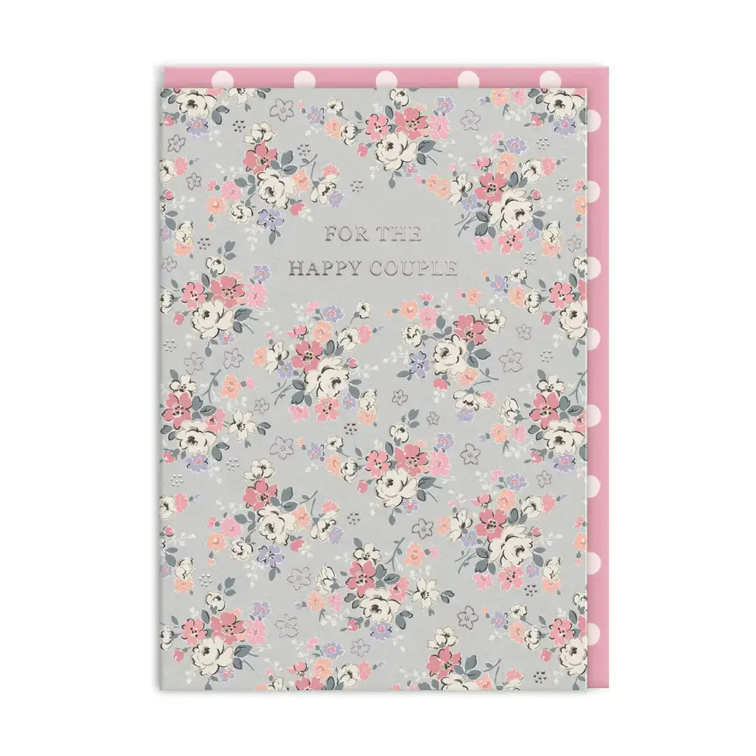 Cath Kidston Clifton Rose Happy Couple Greeting Card