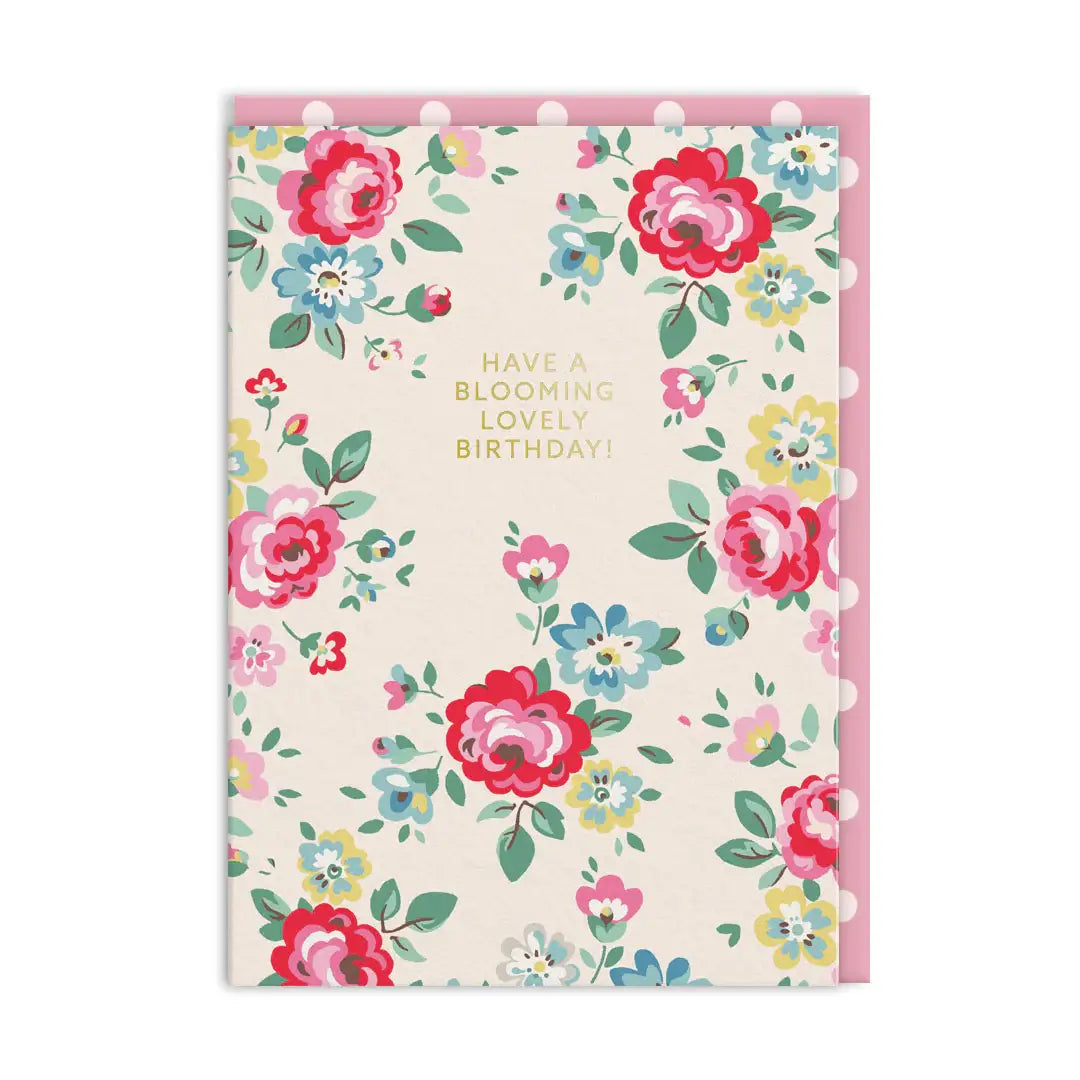 Cath Kidston Have A Blooming Lovely Birthday Greeting Card