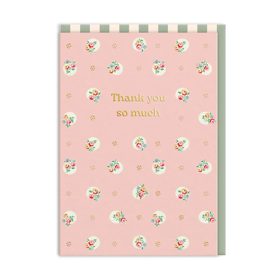 Cath Kidston Polka Dot Thank You Card