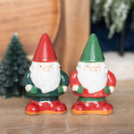 Gnome Ceramic Salt And Pepper Set