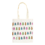 Colourful Beetle Print Polycotton Tote Bag Southend
