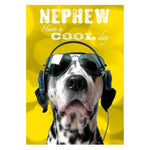 Spot On Nephew Birthday Card With A Dalmation Dog