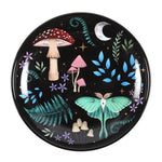Dark Forest Round Toadstool Print Trinket Dish