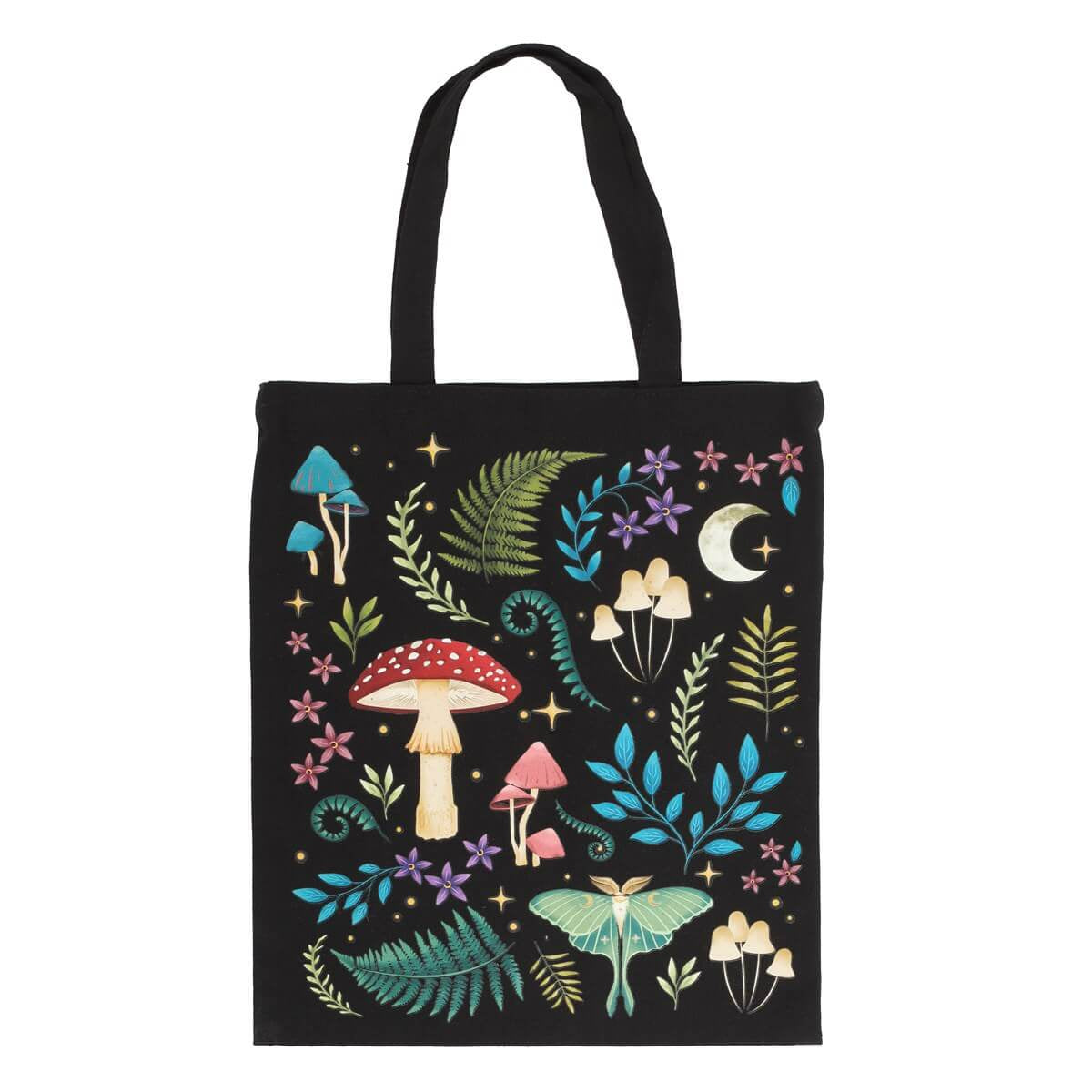 Dark Forest Print Cotton Tote Bag to buy in Southend shop