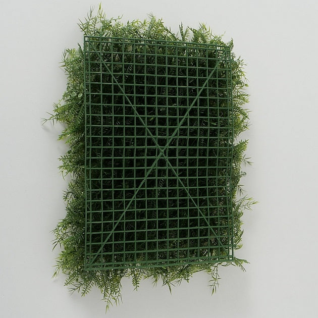 Green Artificial Plant Grass Wall. 60 x 40cm