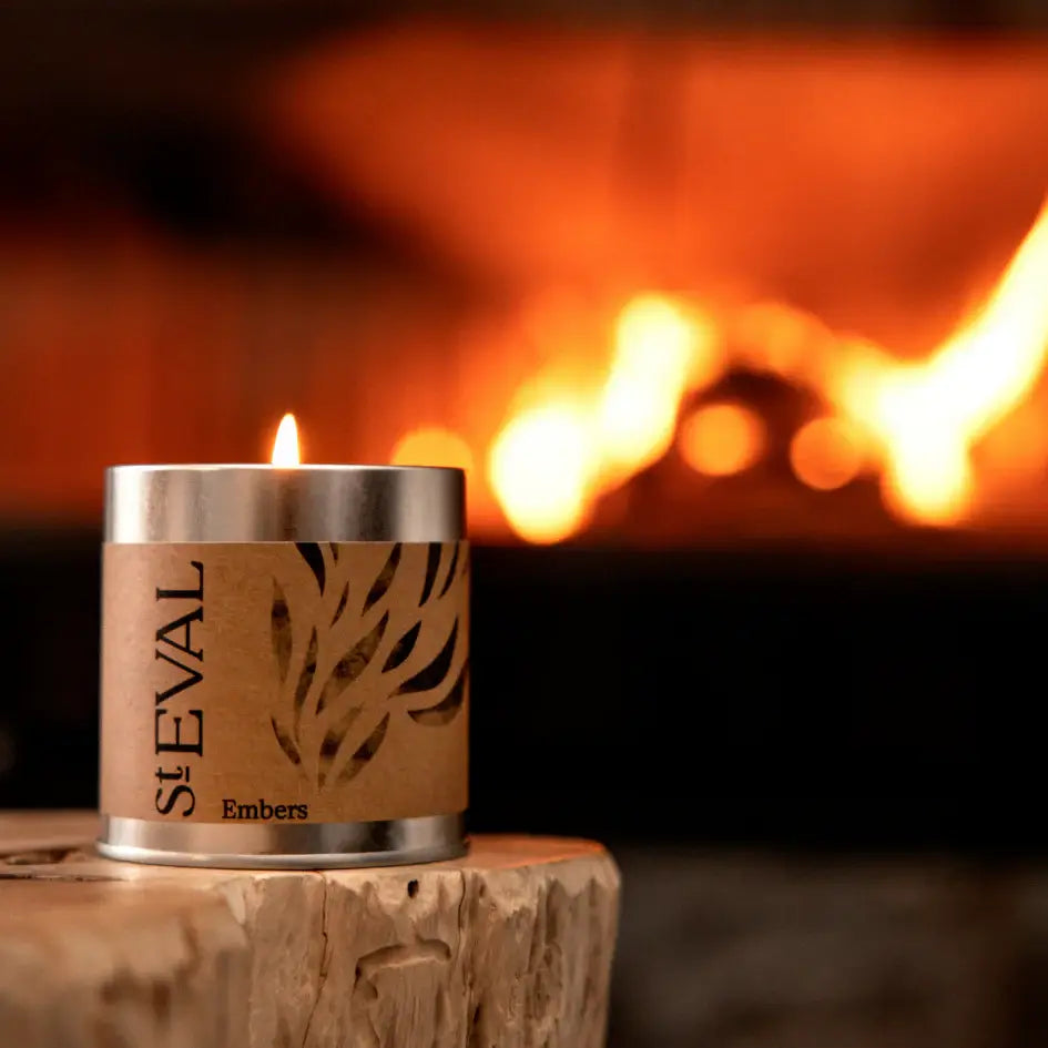 Embers St Eval Candle Tin