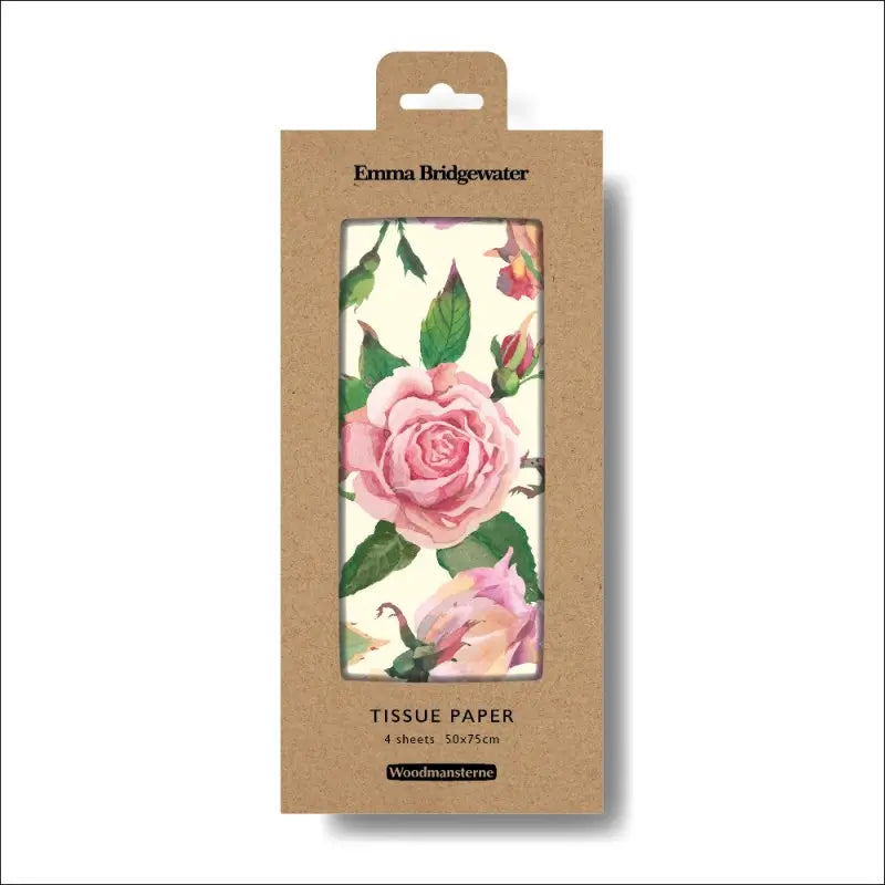 Emma Bridgewater pink roses tissue paper in Southend at Under the Sun shop